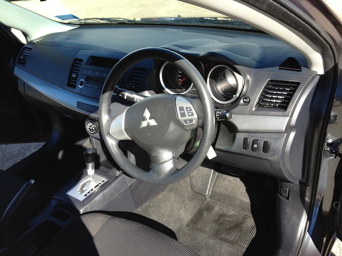 2009 Mitsubishi Lancer Es Cj 1308 Interior Driver