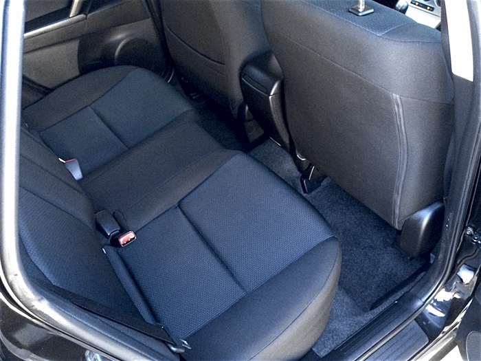 2011 Mazda 3 Neo Hatch Auto Black 1597 Interior Back